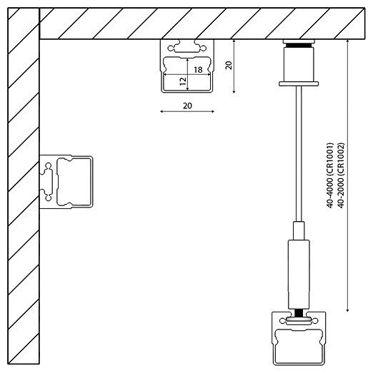 Профиль накладной DesignLed LS 00-00001766