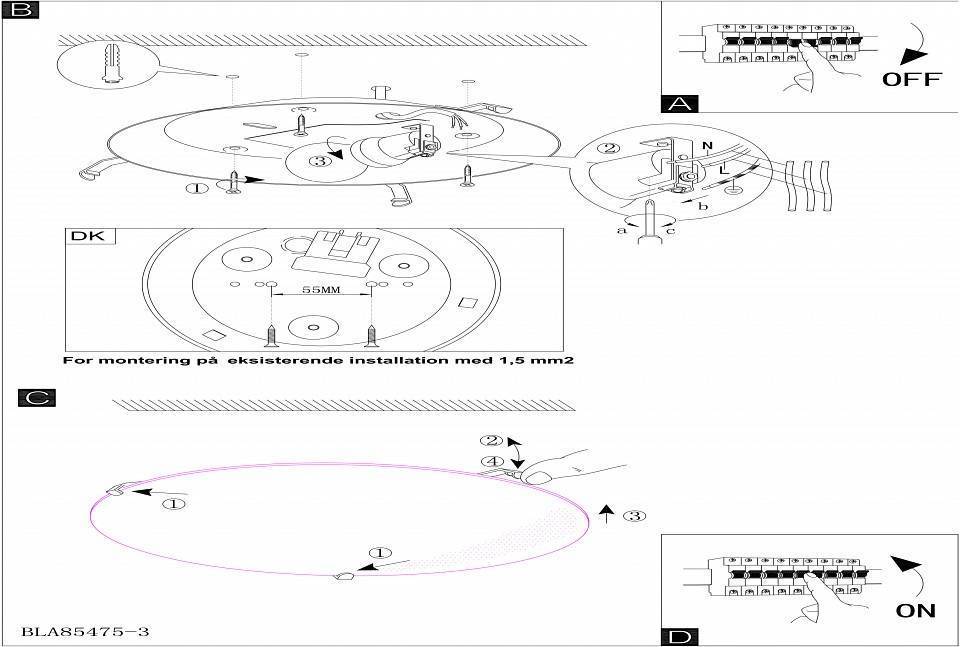 Накладной светильник Eglo Junior 1 E27 87284