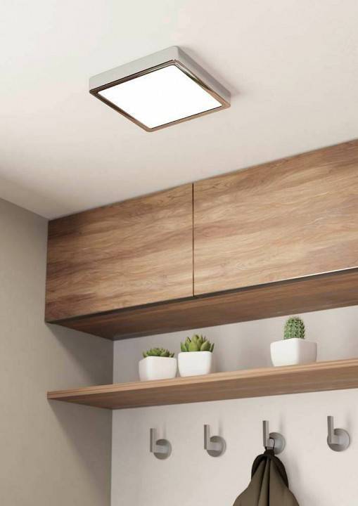 Светильник накладной Eglo Fueva 5 круглый Ø 285 мм 20 Вт черный 900651