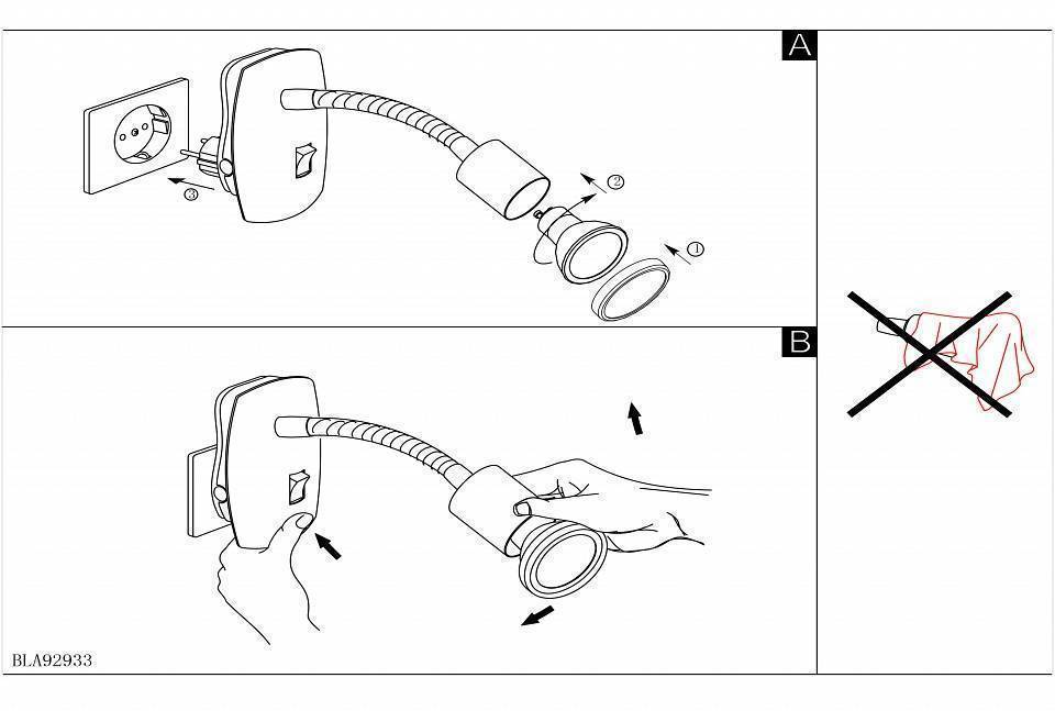 Бра EGLO Mini 4 92933