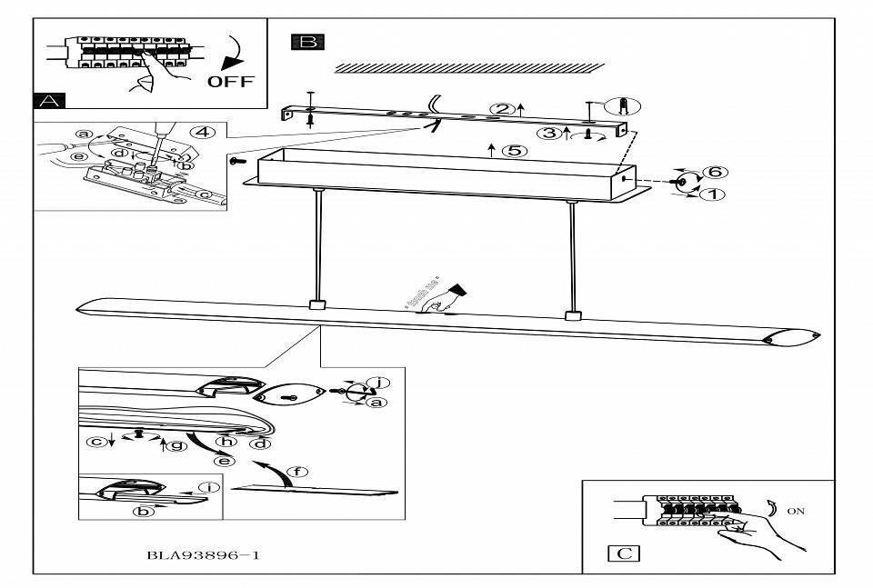 Подвесной светильник EGLO Pellaro LED 30 Вт 93896