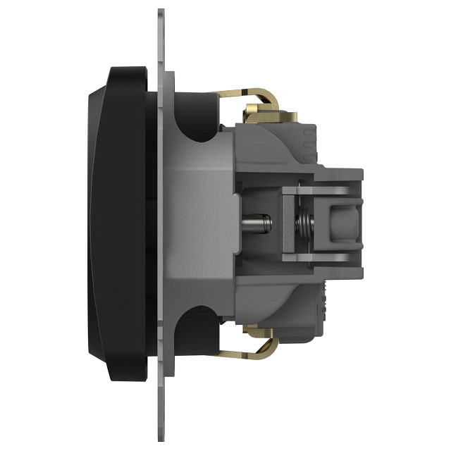 Розетка с заземлением, без рамки Elbi Eleсtriс Jazz 607-014800-217