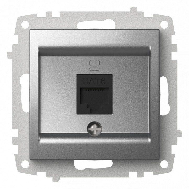 Розетка Ethernet RJ-45 без рамки Elbi Eleсtriс Zena Vega 609-011000-247