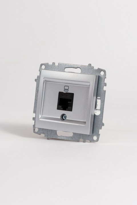 Розетка Ethernet RJ-45 без рамки Elbi Eleсtriс Zena Vega 609-011000-247