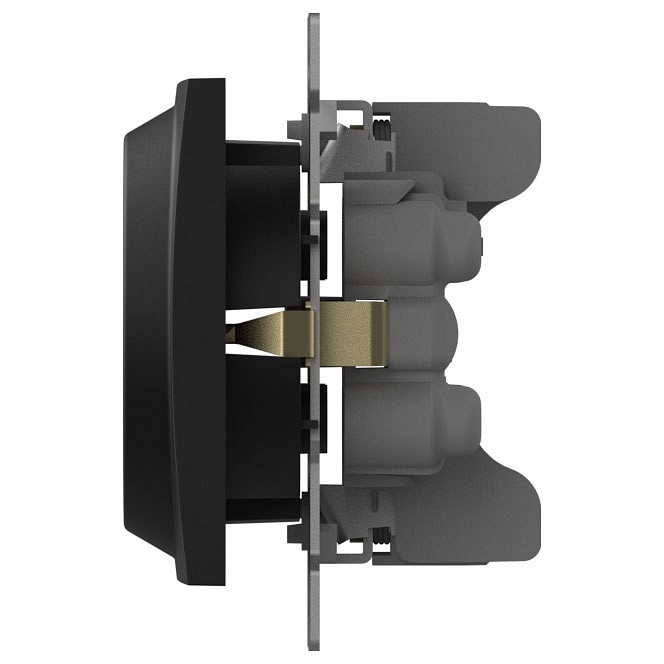 Розетка двойная с заземлением, без рамки Elbi Eleсtriс Zena Vega 609-014800-907