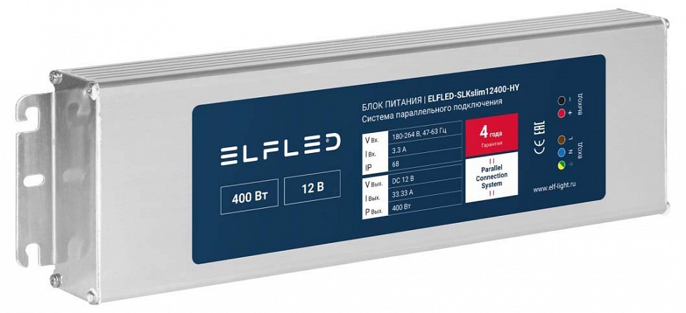 Блок питания ELFLED STD ELFLED-SLKslim12400-HY
