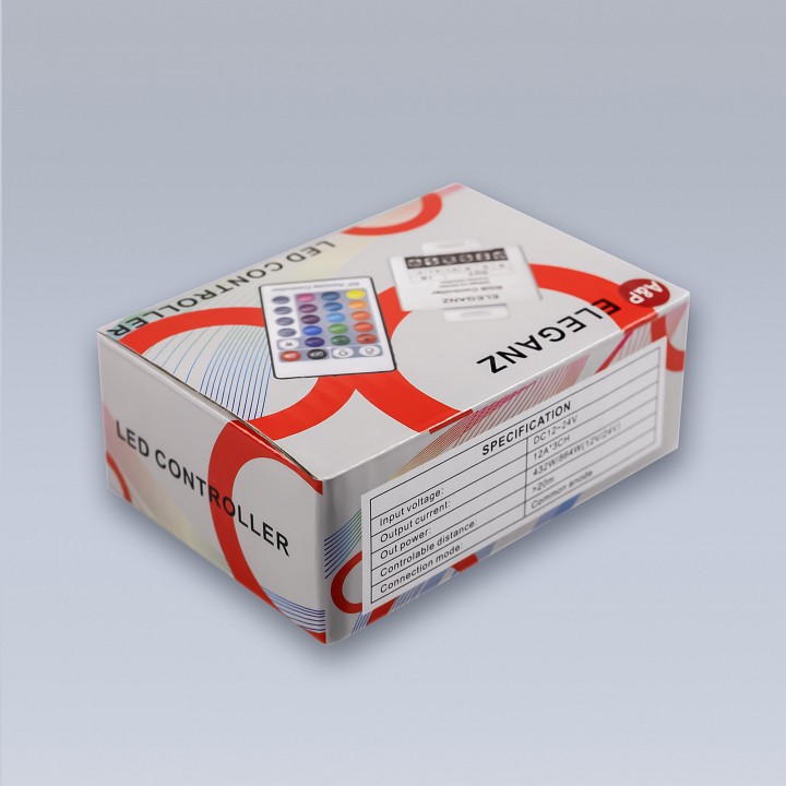 Контроллер-регулятор цвета RGBW с пультом ДУ Eleganz  1004