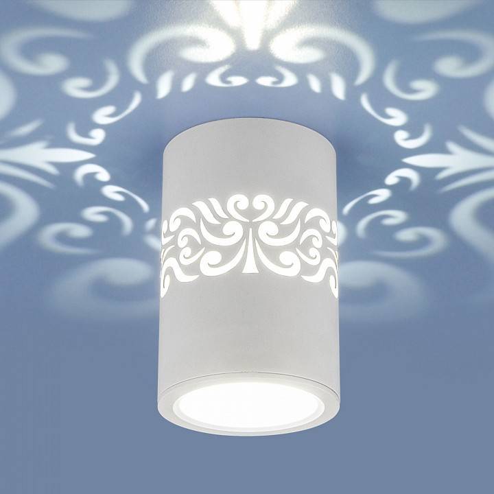 Светильник накладной Elektrostandard DLS025 белый a047684