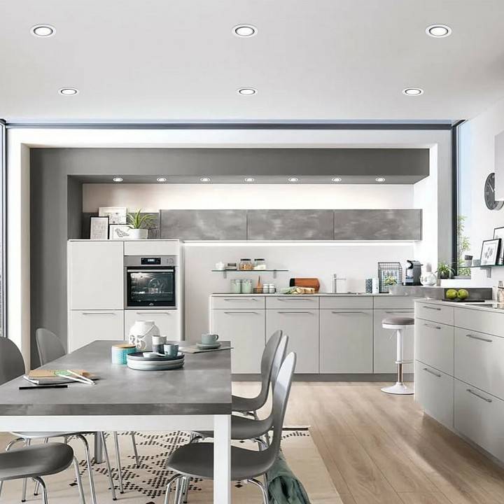 Встраиваемый светильник Elektrostandard 15267/LED 12 Вт 3300 K Черный a055723