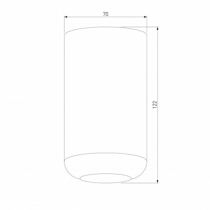Накладной светильник Elektrostandard Onde a064195