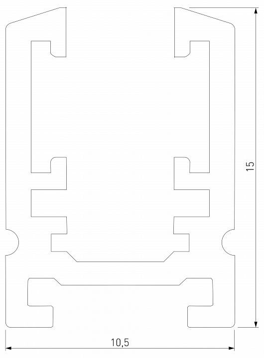 Трек накладной Elektrostandard Mini Magnetic a065631