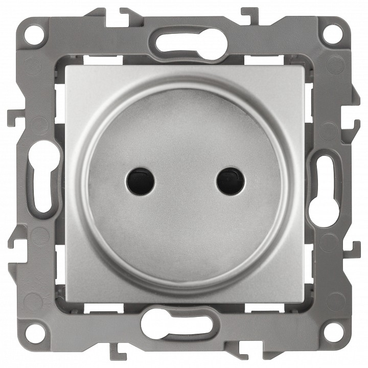 Розетка без заземления, без рамки Эра Эра 12 12-2105-03