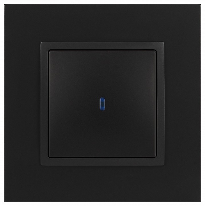 Выключатель одноклавишный с подсветкой без рамки Эра Эра Elegance 14-1102-05