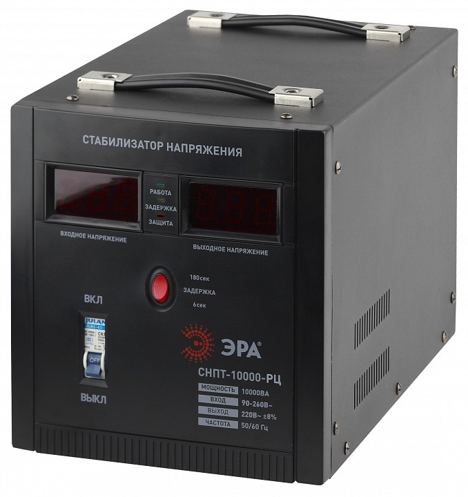 Стабилизатор напряжения Эра  СНПТ-10000-РЦ