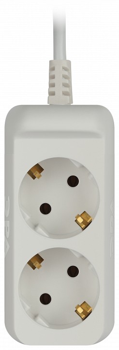 Удлинитель бытовой ЭРА UX-2e-1,5m 2 розетки 1.5 м UX-2e-1,5m
