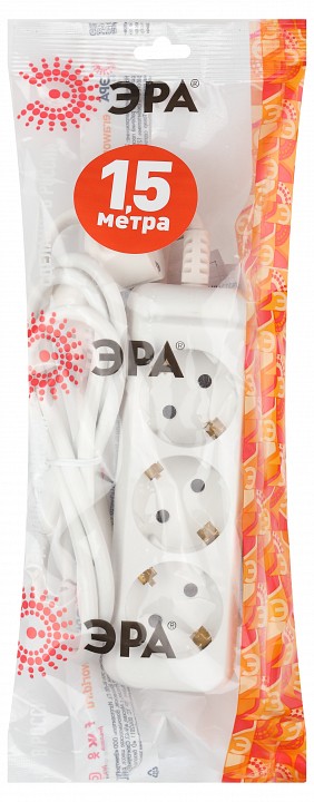 Удлинитель Эра  UX-3e-1,5m