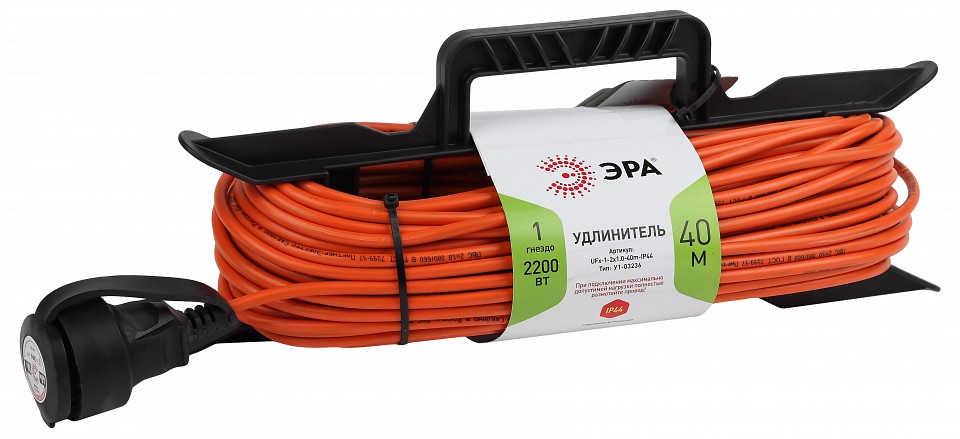 Удлинитель Эра  UFx-1-2x1.0-40m