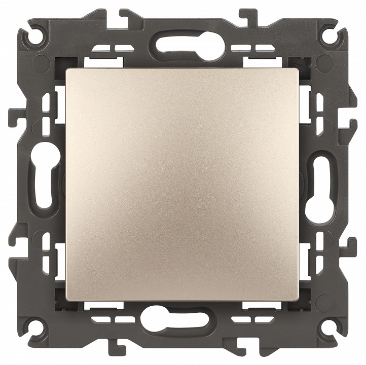 Выключатель одноклавишный без рамки Эра Эра Elegance 14-1111-04