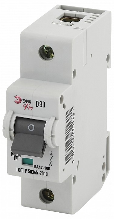 Автоматический выключатель 1P Эра ВА47-100 NO-902-269