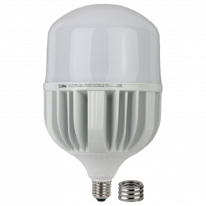 Лампа светодиодная ЭРА Стандарт E27/E40 120 Вт 6500 К LED-POWER-T160-120W-6500-E27/E40
