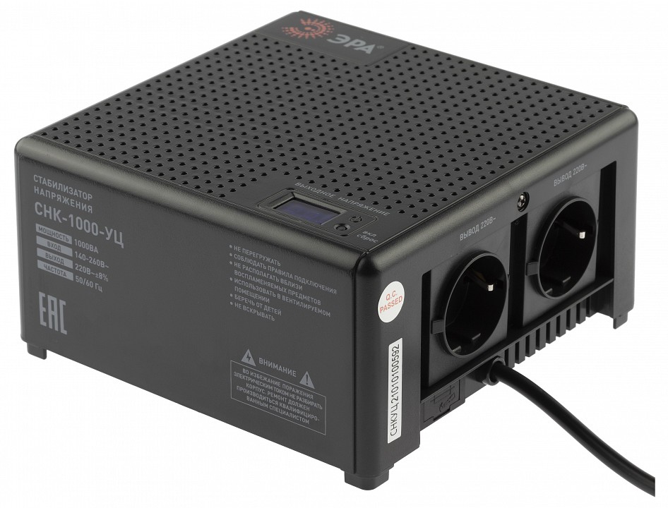 Стабилизатор напряжения Эра  CНК-1000-УЦ