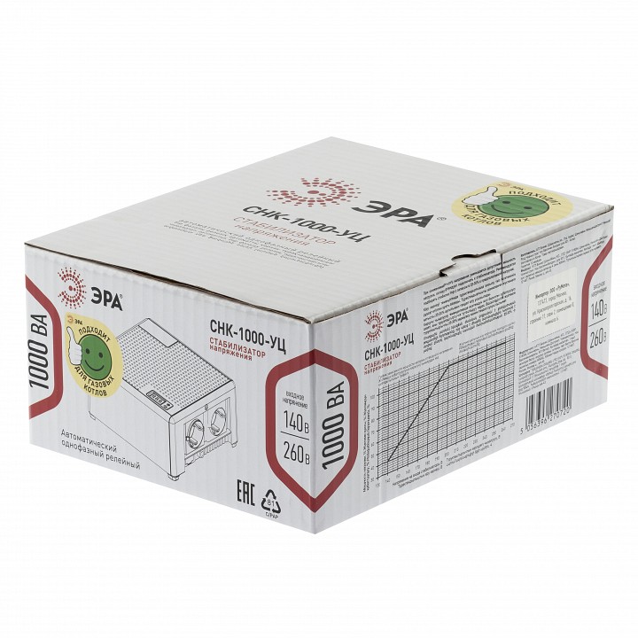 Стабилизатор напряжения Эра  CНК-1000-УЦ
