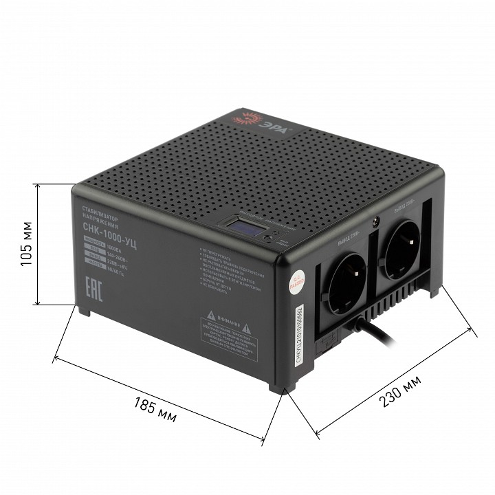 Стабилизатор напряжения Эра  CНК-1000-УЦ