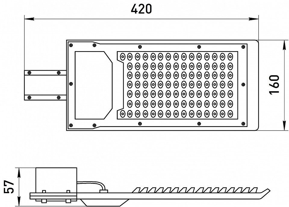 Консольный светильник Эра  SPP-503-0-30K-100
