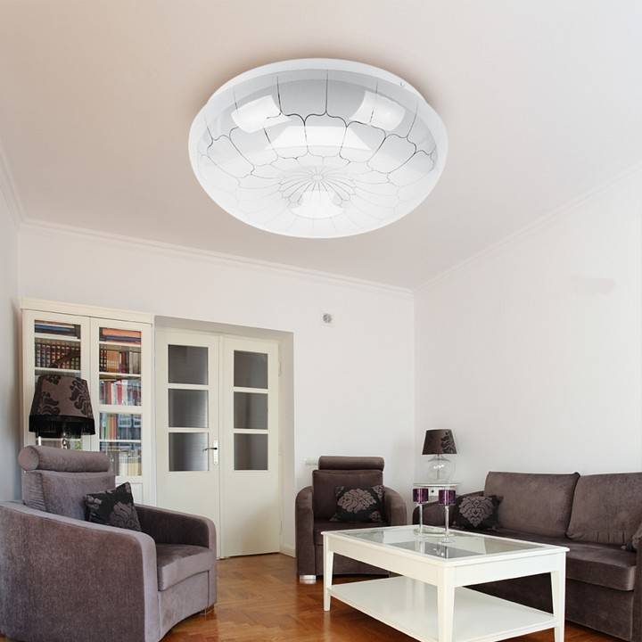 Светильник накладной ЭРА SPB-6 Pautina 24 Вт 4000 К SPB-6-24-4K Pautina