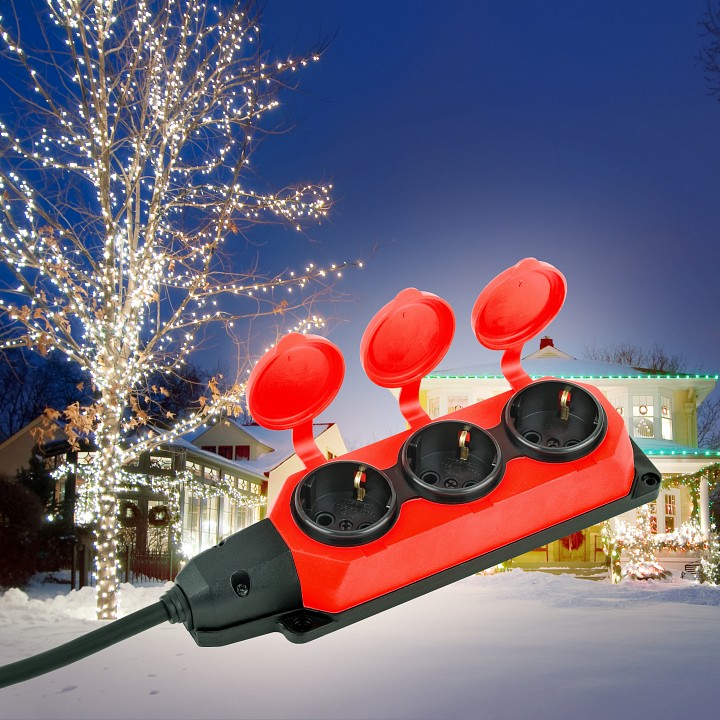 Удлинитель на катушке ЭРА UK-3e-3x1,5-10m-IP44(KG) 3 розетки 10 м 3х1.5 мм² IP44 UK-3e-3x1,5-10m-IP44(KG)