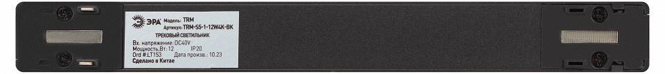 Накладной светильник Эра  TRM-S5-1-12W4K-BK