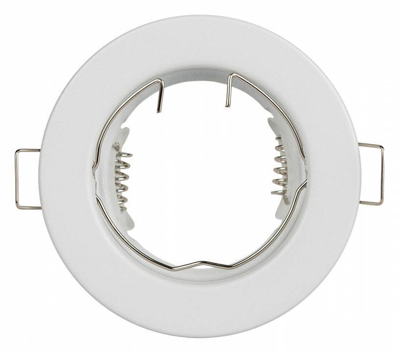 Встраиваемый светильник ЭРА ST1 GU5.3 белый/хром Б0059740