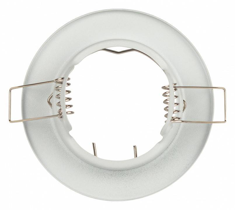 Встраиваемый светильник ЭРА ST1 GU5.3 белый/хром Б0059740