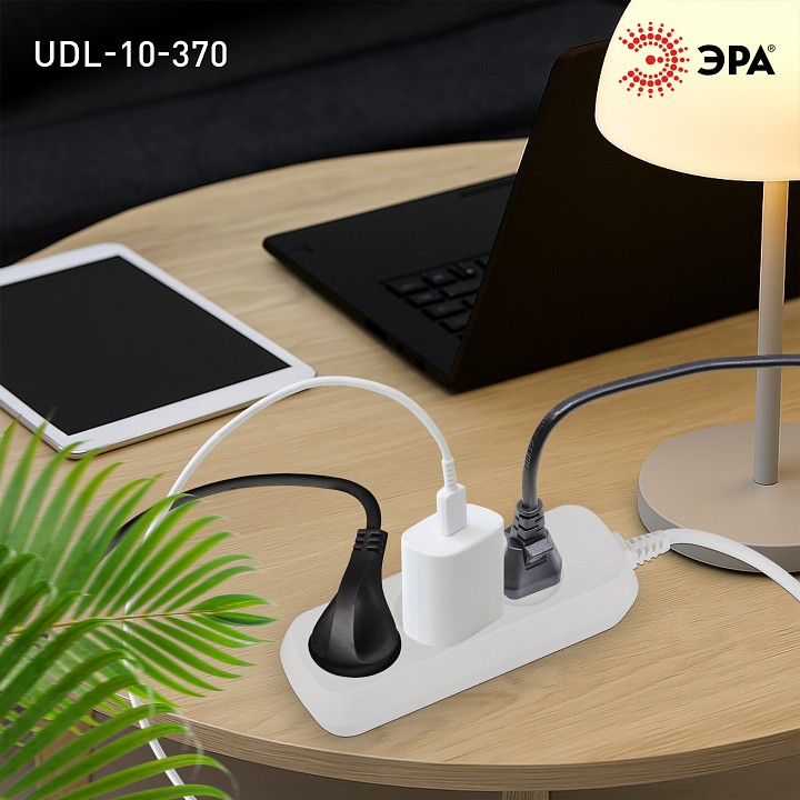 Удлинитель Эра  UDL-10-370