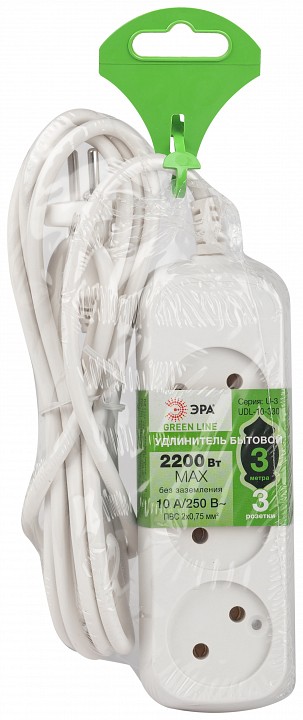 Удлинитель Эра  UDL-10-330