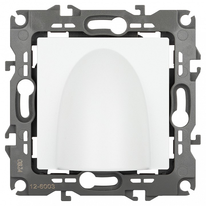 Розетка для вывод кабеля без рамки Эра Эра 12 12-6003-01М