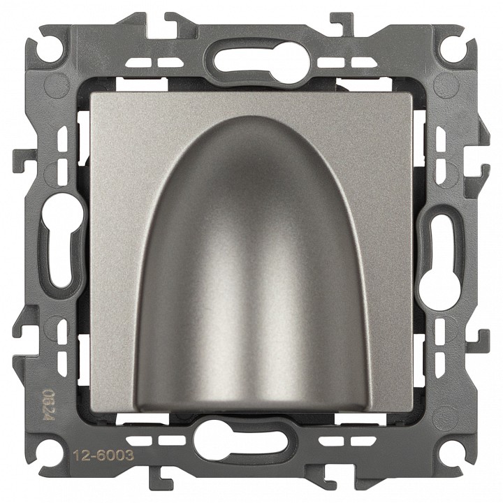 Розетка для вывод кабеля без рамки Эра Эра 12 12-6003-16