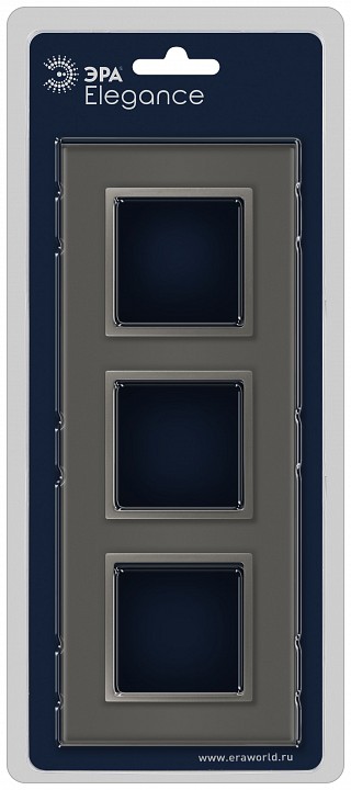 Рамка на 3 поста Эра Эра Elegance 14-5103-16