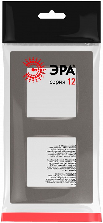 Рамка на 2 поста Эра Эра 12 12-5202-16