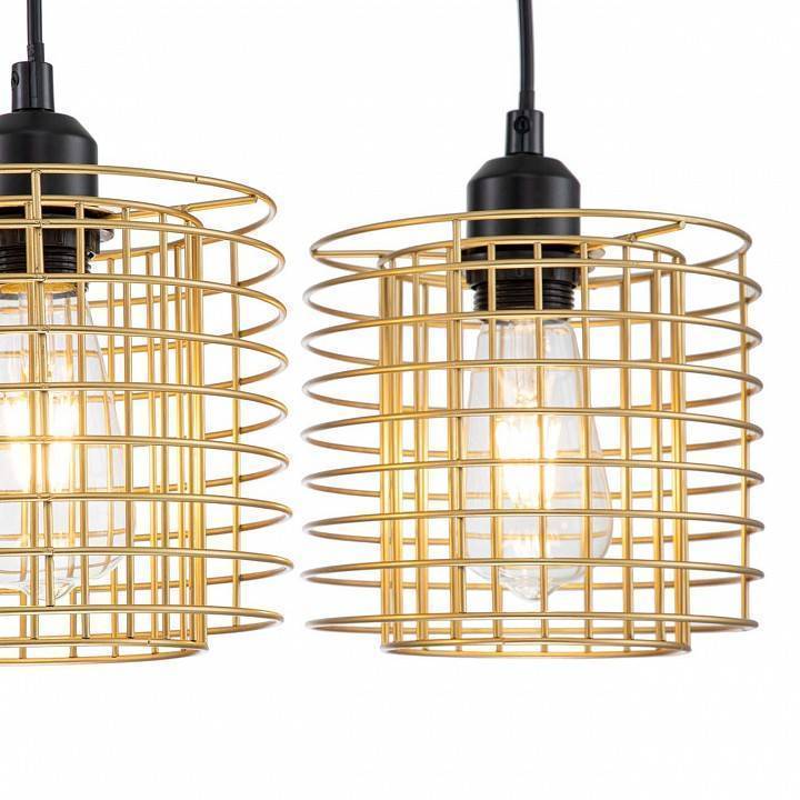 Подвесной светильник Escada Grid 10190/3S Gold