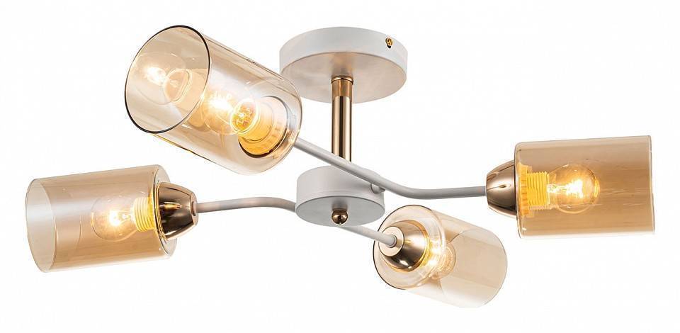 Люстра на штанге Escada Vertigo 1131/4P White/Gold