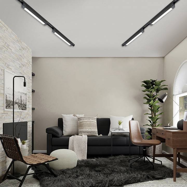 Накладной светильник Escada 20001TRU/02LED SBK