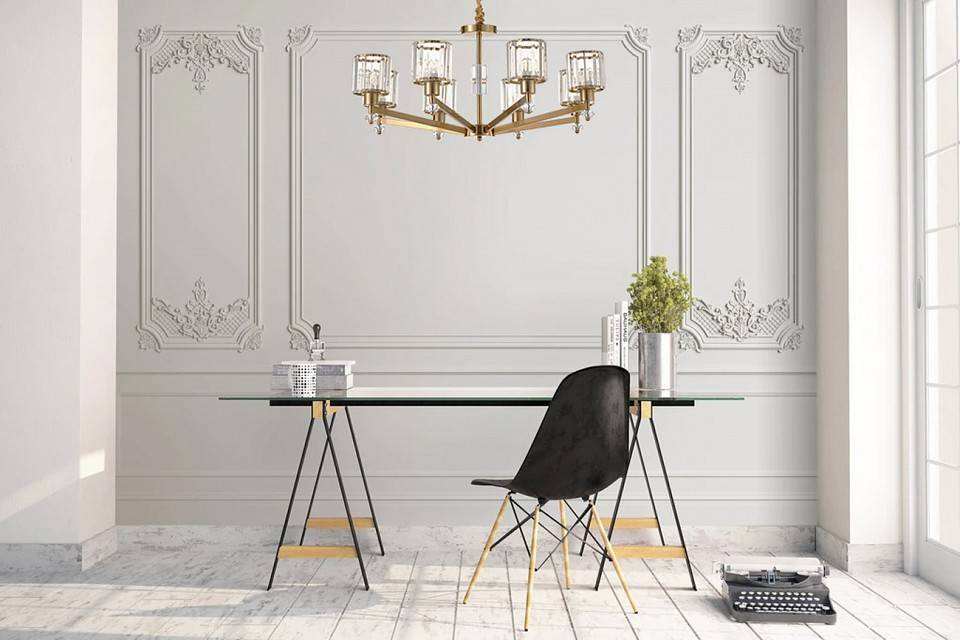 Подвесная люстра Escada Adorn 691/8S Copper