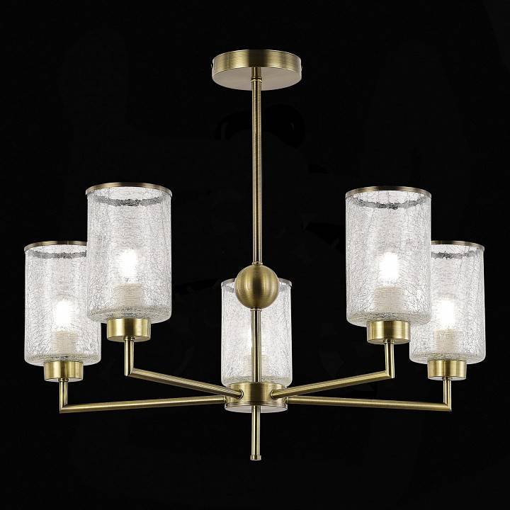 Люстра на штанге EVOLUCE Vestre 5 ламп SLE1046-302-05