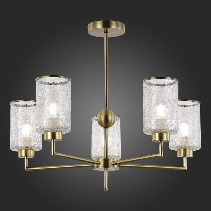 Люстра на штанге EVOLUCE Vestre 5 ламп SLE1046-302-05