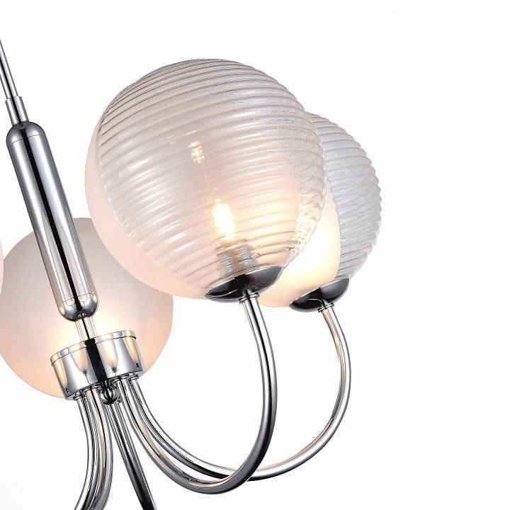 Люстра на штанге EVOLUCE Aveiro 5 ламп SLE1096-103-05