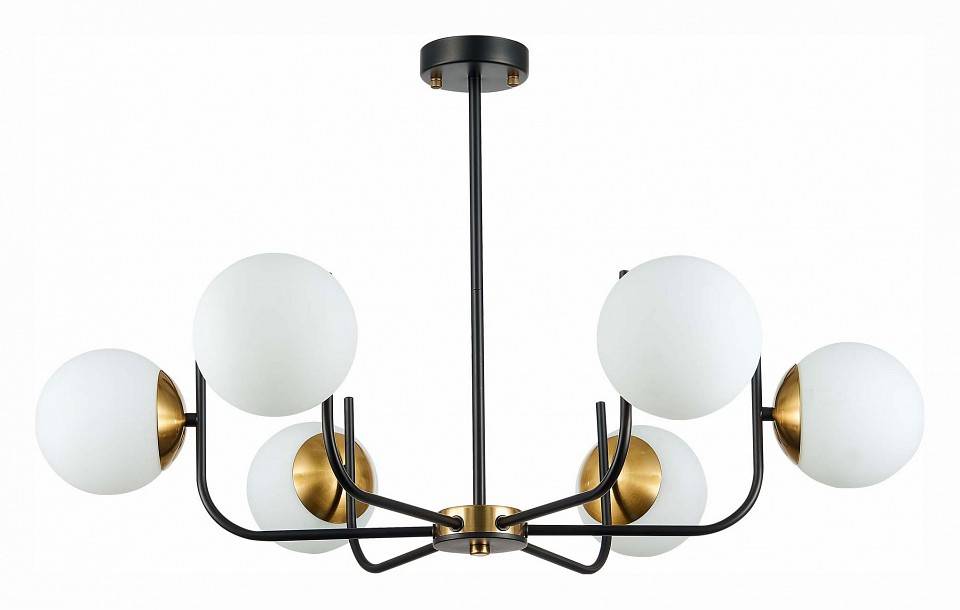 Люстра на штанге EVOLUCE Ciane 6 ламп SLE1098-402-06