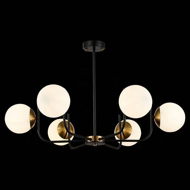 Люстра на штанге EVOLUCE Ciane 6 ламп SLE1098-402-06