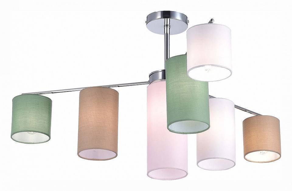 Люстра на штанге EVOLUCE Essenza 7 ламп SLE300602-07