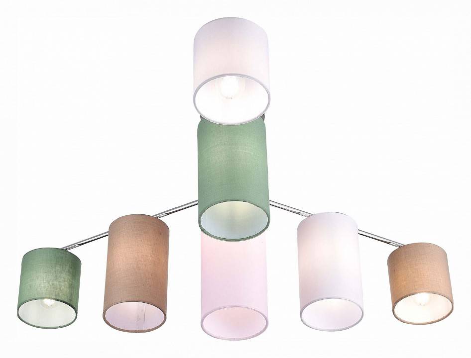 Люстра на штанге EVOLUCE Essenza 7 ламп SLE300602-07